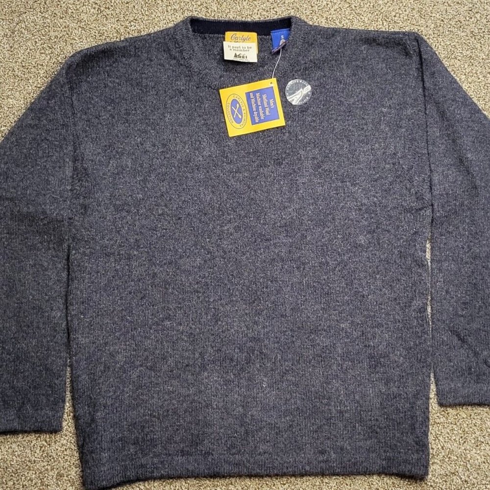 Carlyle & Kilmore Shetland Wool Sweater Size S New With Tags Machine Washable